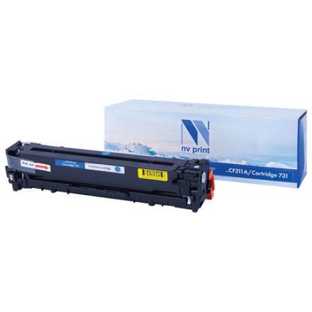 Картридж лазерный NV PRINT (NV-CF211A/731C) для HP M251nw / M276nw / CANON LBP-7110Cw, голубой, ресурс 1800 страниц 