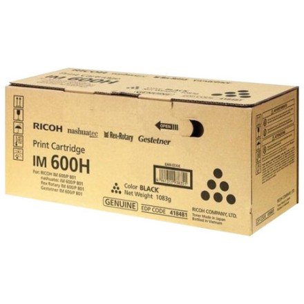 Тонер-картридж RICOH (418481) для Ricoh P801/M600, ресурс 40000 страниц, оригинальный 