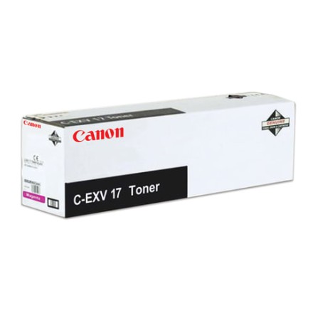 Тонер CANON (C-EXV17M) iR4080/4580/5185, пурпурный, оригинальный, ресурс 30000 стр., 0260b002 