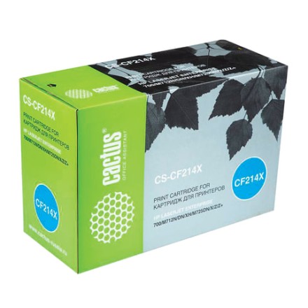 Картридж лазерный CACTUS (CS-CF214X) для HP LaserJet M725dn/M725f/M712dn, ресурс 17500 стр. 