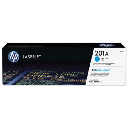 Картридж лазерный HP (CF401A) LaserJet Pro M277n/dw/M252n/dw, голубой, оригинальный, ресурс 1400 страниц 