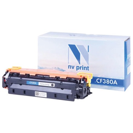 Картридж лазерный NV PRINT (NV-CF380A) для HP M476dn / M476dw / M476nw, черный, ресурс 2400 страниц 