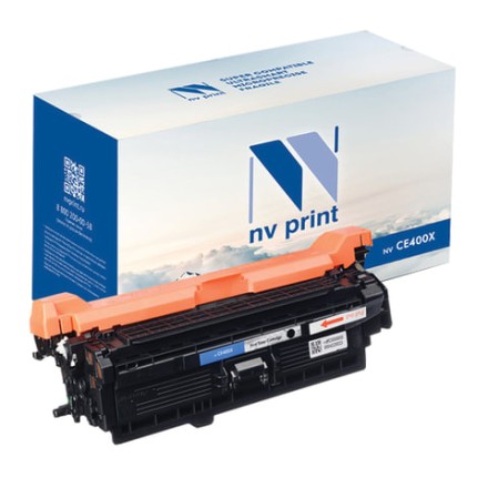 Картридж лазерный NV PRINT (NV-CE400X) для HP LaserJet Pro M570dn/M570dw, черный, ресурс 11000 стр. 