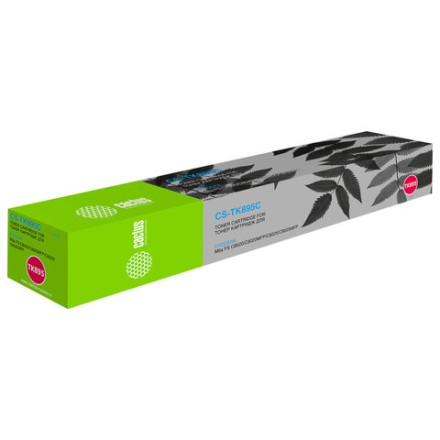 Картридж лазерный CACTUS (CS-TK895С) для Kyocera FS-C8020/C8020MFP/C8025, голубой, ресурс 6000 страниц 