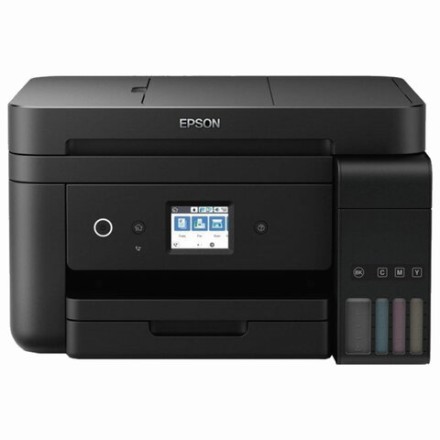 МФУ струйное EPSON L6190 "4 в 1", А4, 33 стр./мин (ч/б), 20 стр./мин (цвет.), ДУПЛЕКС, АПД, сетевая карта, C11CG19404 