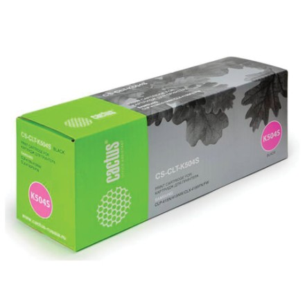 Картридж лазерный CACTUS (CS-CLT-K504S) для SAMSUNG CLX-4195FN/CLP-415N, черный, ресурс 2500 стр. 