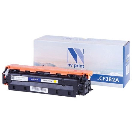 Картридж лазерный NV PRINT (NV-CF382A) для HP LJ M476dn/M476dw/M476nw, желтый, ресурс 2700 страниц 