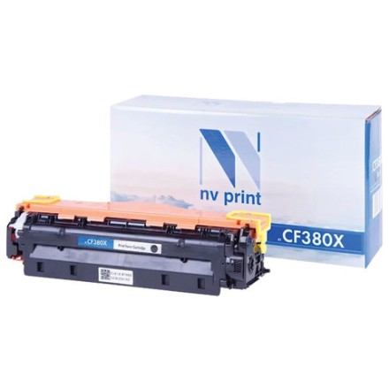 Картридж лазерный NV PRINT (NV-CF380X) для HP M476dn/M476dw/M476nw, черный, ресурс 4400 страниц 