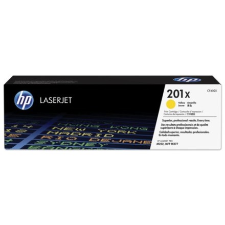 Картридж лазерный HP (CF402X) LaserJet Pro M277n/dw/M252n/dw, желтый, оригинальный, ресурс 2300 страниц 