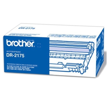 Фотобарабан BROTHER (DR2175) DCP-7030R/7045NR/MFC-7320R/7440NR/ HL-2140, оригинальный, 12000 страниц 
