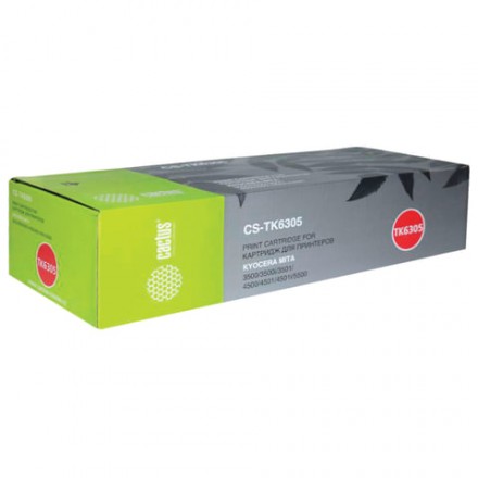 Тонер-картридж CACTUS (CS-TK6305) для KYOCERA TASKalfa 3500i/3501i/4500i/5500i, ресурс 35000 стр. 