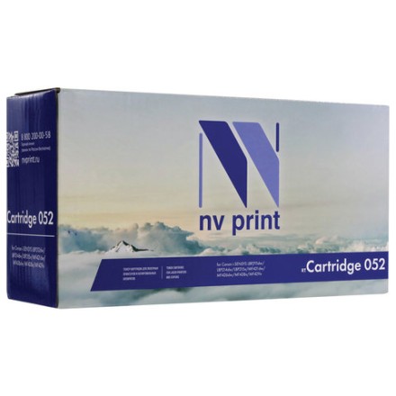 Картридж лазерный NV PRINT (NV-052) для CANON MF421 / LBP212 /215, ресурс 3100 страниц 
