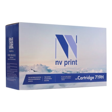 Картридж лазерный NV PRINT (NV-719H) для CANON LBP6300dn/6650/MF5840/5880, ресурс 6400 стр. 
