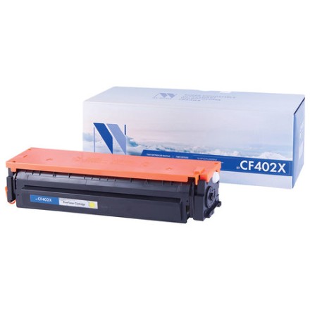 Картридж лазерный NV PRINT (NV-CF402X) для HP M252dw/M252n/M274n/M277dw/M277n, желтый, ресурс 2300 страниц 
