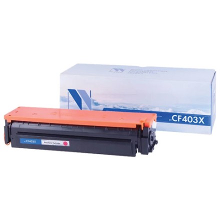 Картридж лазерный NV PRINT (NV-CF403X) для HP M252dw/M252n/M274n/M277dw/M277n, пурпурный, ресурс 2300 страниц 