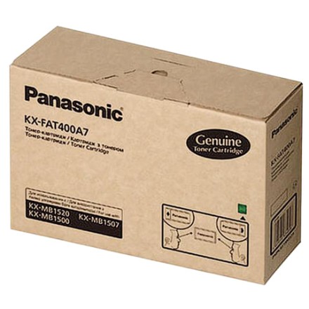 Тонер-картридж Panasonic (KX-FAT400A) KX-MB1500/1520, оригинальный, 1800 копий 