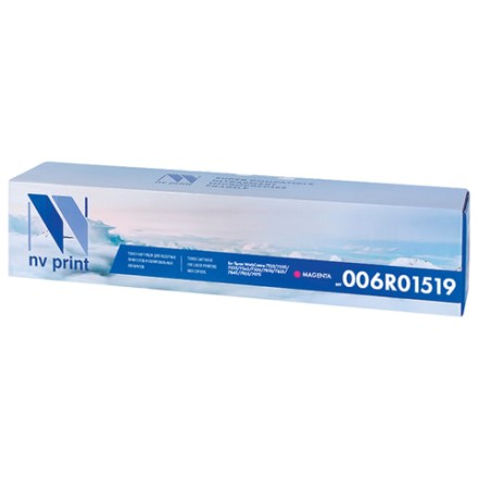 Тонер-картридж NV PRINT (NV-006R01519) для XEROX WorkCentre 7545/7556, пурпурный, ресурс 15000 стр. 