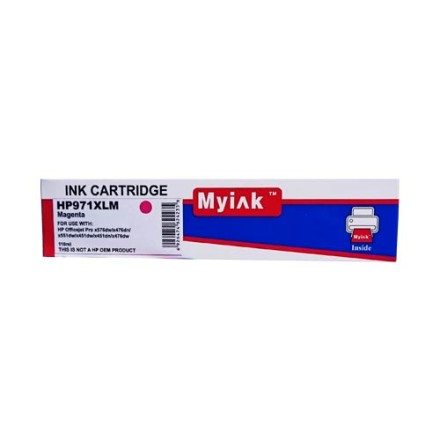 Картридж для (971XL) HP OfficeJet Pro X451/476/551/576 CN627AE Magenta (110ml, Pigment) MyInk  SAL 