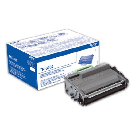 Картридж лазерный BROTHER (TN3480) HL-L5000D/5100DN/5200DW/6400DW\DCP-L6600, оригинальный, ресурс 8000 страниц 