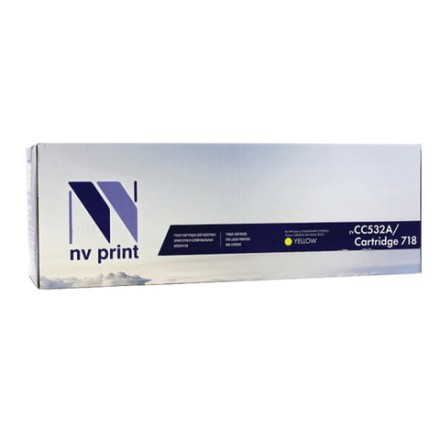 Картридж лазерный NV PRINT (NV-718Y) для CANON LBP7200Cdn/MF8330Cdn/8350Cdn, желтый, ресурс 2900 стр. 