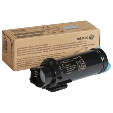 Картридж лазерный XEROX (106R03481) Phaser 6510/WC 6515, голубой, ресурс 1000 стр., оригинальный 