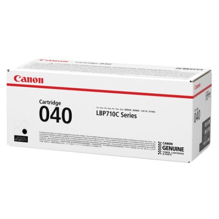 Картридж лазерный CANON (040BK) i-SENSYS LBP710Cx/LBP712Cx, оригинальный, черный, ресурс 6300 страниц, 0460C001 
