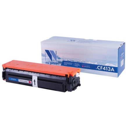 Картридж лазерный NV PRINT (NV-CF413A) для HP M377dw/M452nw/M477fdn/M477fdw, пурпурный, ресурс 2300 страниц 