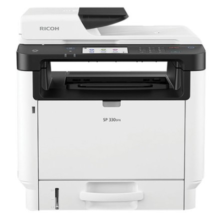 МФУ лазерное RICOH SP 330SFN, "4 в 1", А4, 32 стр./мин, ДУПЛЕКС, АПД, сетевая карта, 408263 