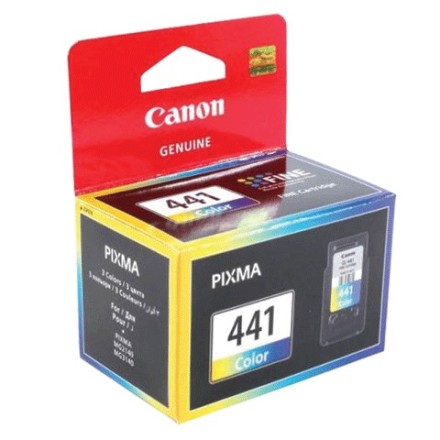 Картридж струйный CANON (CL-441) Pixma MG2140/PIXMA MG3140/PIXMA MG4140, цветной, оригинальный, 5221B001 