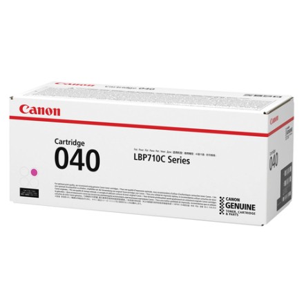 Картридж лазерный CANON (040M) i-SENSYS LBP710Cx/LBP712Cx, оригинальный, пурпурный, ресурс 5400 страниц, 0456C001 