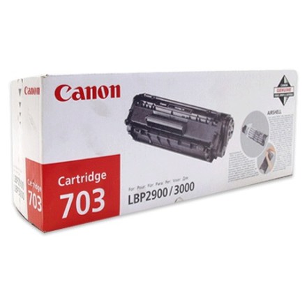 Картридж лазерный CANON (703) LBP-2900/3000, оригинальный, ресурс 2000 стр., 7616A005 
