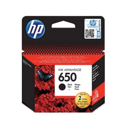 Картридж струйный HP (CZ101AE) Deskjet Ink Advantage 2515/2516 №650, черный, оригинальный 