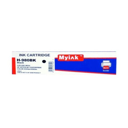 Картридж для (980) HP OfficeJet Enterprise X555/585 (D8J10A) Black (256ml, Pigment) MyInk  SAL 