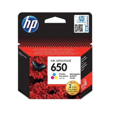 Картридж струйный HP (CZ102AE) Deskjet Ink Advantage 2515/2516 №650, цветной, оригинальный 