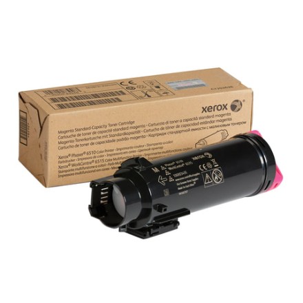 Картридж лазерный XEROX (106R03486) Phaser 6510/WC 6515, пурпурный, ресурс 2400 стр., оригинальный 
