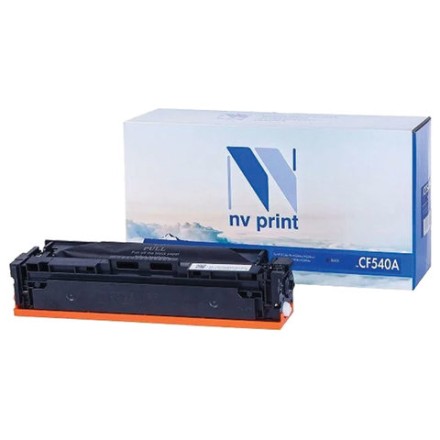 Картридж лазерный NV PRINT (NV-CF540A) для HP M254dw/M254nw/MFP M280nw/M281fdw, черный, ресурс 1400 страниц 