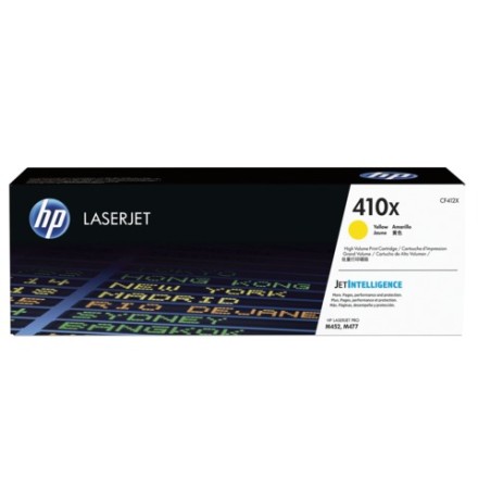 Картридж лазерный HP (CF412X) LaserJet Pro M477fdn/M477fdw/477fnw/M452dn/M452nw, желтый, оригинальный, 5000 страниц 