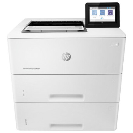 Принтер лазерный HP LaserJet Enterprise M507x, А4, 43 стр/мин, 150000стр/мес, ДУПЛЕКС, Wi-Fi, сетевая карта, 1PV88A 