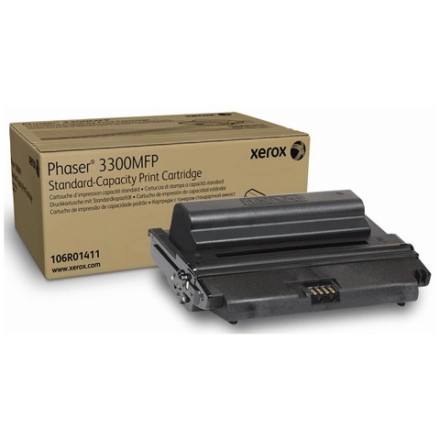 Картридж лазерный XEROX (106R01411) Phaser 3300, оригинальный, ресурс 4000 стр. 