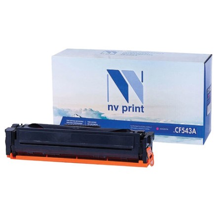 Картридж лазерный NV PRINT (NV-CF543A) для HP M254dw/M254nw/MFP M280nw/M281fdw, пурпурный, ресурс 1300 страниц 