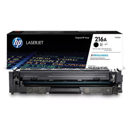 Картридж лазерный HP (W2410A) 216A для HP Color LaserJet M182n/M183fw, черный, оригинальный, ресурс 1050 страниц 
