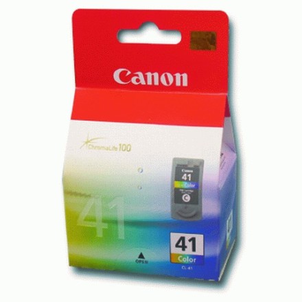 Картридж струйный CANON (CL-41) Pixma iP1200/1600/1700/2200/MP150/160/170/180/210, цветной, 0617B025 