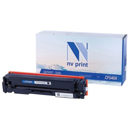 Картридж лазерный NV PRINT (NV-CF540X) для HP M254dw/M254nw/MFP M280nw/M281fdw, черный, ресурс 3200 страниц 