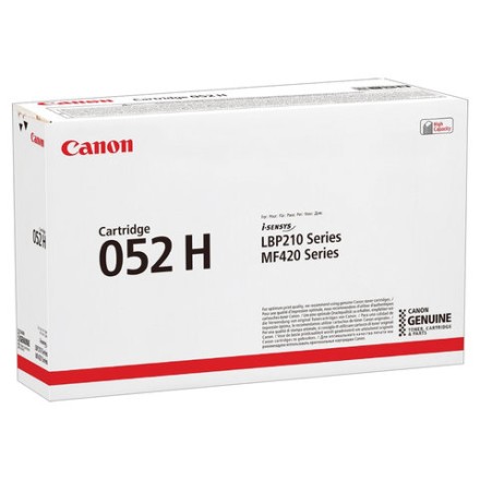 Картридж лазерный CANON (052H) MF421dw / MF426dw / MF428x / MF429x, ресурс 9200 страниц, оригинальный, 2200C002 