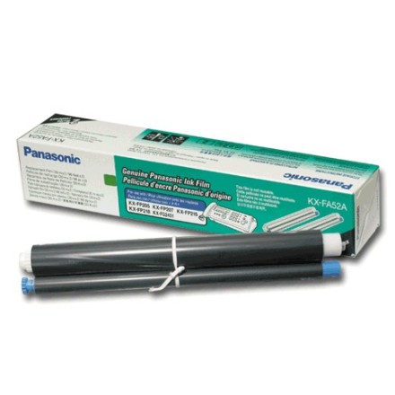 Термопленка для факса PANASONIC KX-FP205/207/215/218/FC228 KX-FG2451 (KX-FA52A) КОМПЛЕКТ 2 шт., оригинальная 