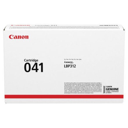 Картридж лазерный CANON (041) i-SENSYS MF522x/ MF525x/ LBP 312x, ресурс 10000 страниц, оригинальный, 0452C002 