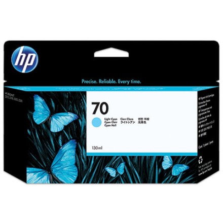 Картридж струйный HP (C9390A) DesignJet Z2100/Z5200/Z3200, №70, светло-голубой, оригинальный 