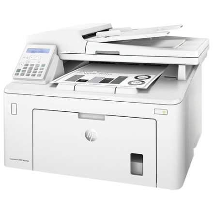 МФУ лазерное HP LaserJet Pro M227fdn (принтер, сканер, копир, факс), А4, 28 стр./мин., 30000 стр./мес., ДУПЛЕКС, сетевая карта, G3Q79A 