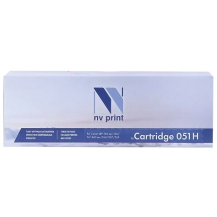 Картридж лазерный NV PRINT (NV-051H) для Canon LBP162dw/MF264dw/MF267dw/MF269dw, ресурс 4100 страниц 