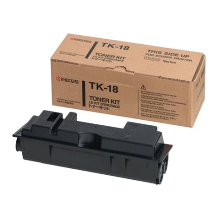 Тонер-картридж KYOCERA (TK-18) FS1020/1018, оригинальный, ресурс 7200 стр. 